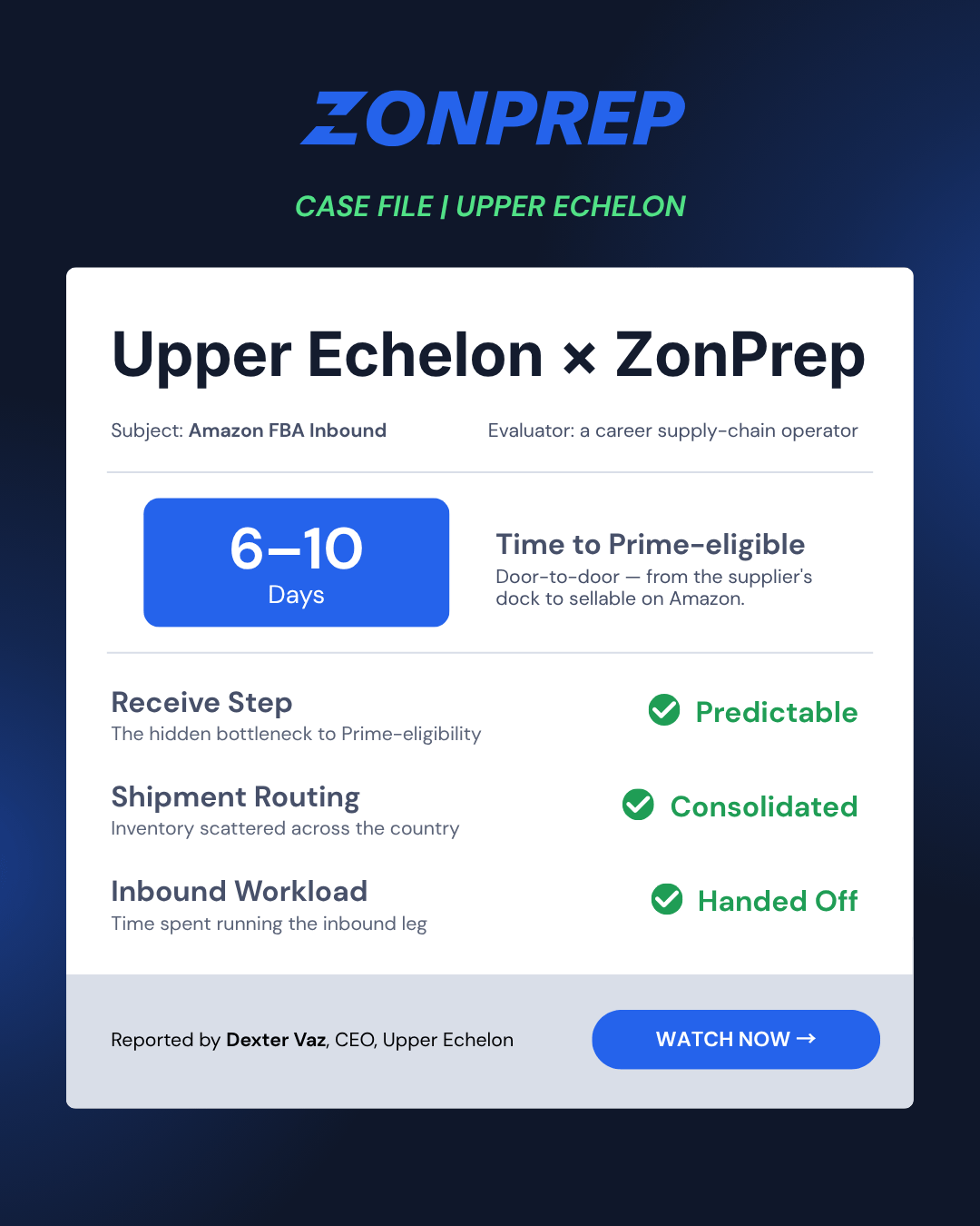 ZonPrep Upper Echelon